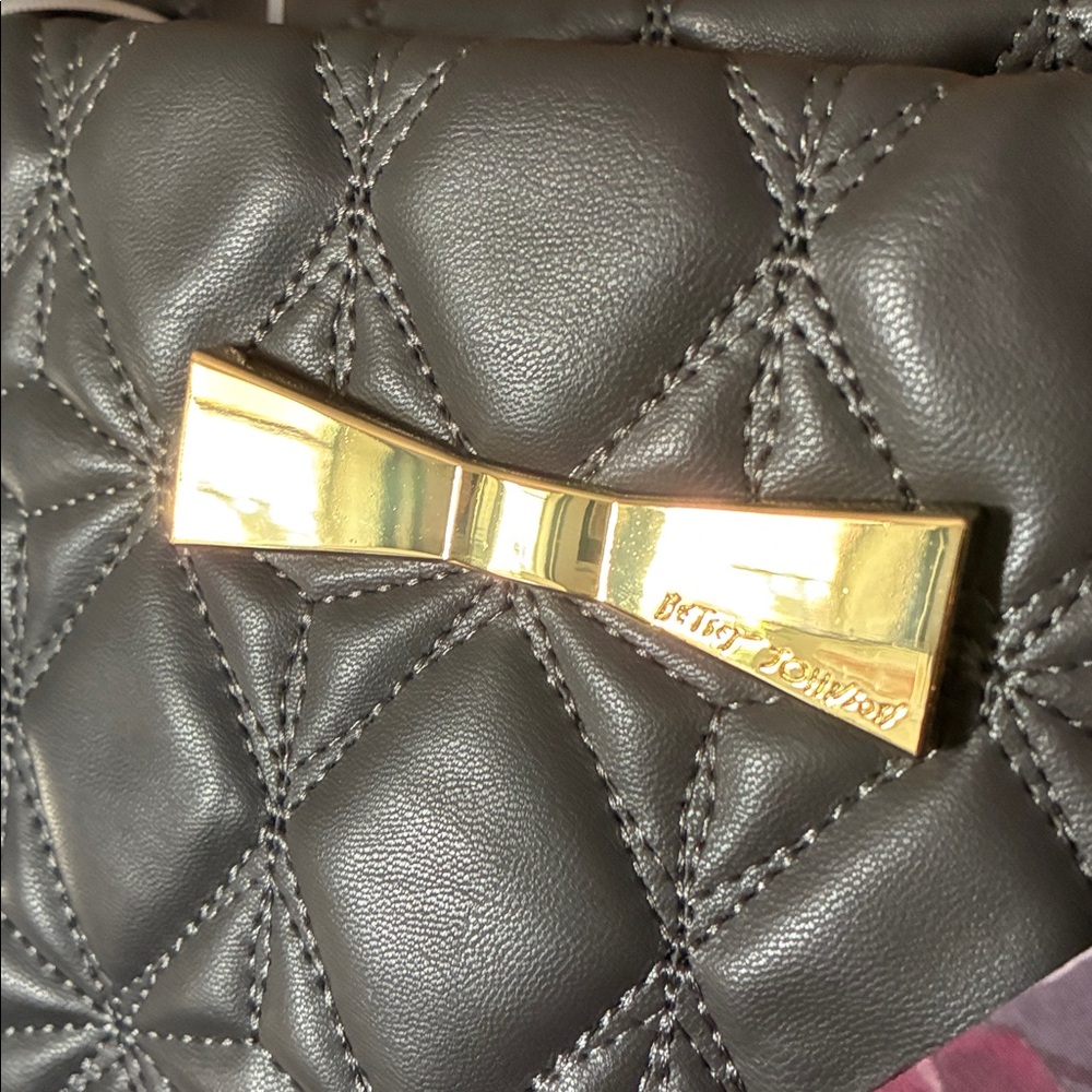 Betsey Johnson Quilted Shoulder Bag - Picture 6 of 8